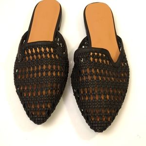 Women's Black Mule Shoes Size 8 1/2 NWOT